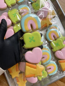 St Patty's Day Sale Mini Lucky Charm Cookie 4 Pack