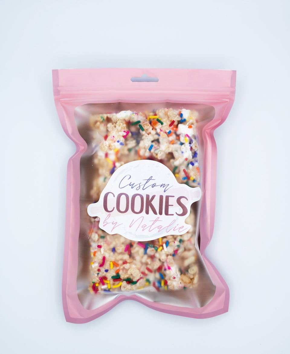 St Patty's Day Rice Krispie treats (pack of 2)