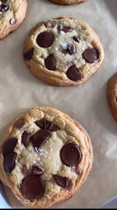 Half dozen brown butter, chocolate chip cookies  (Pick up this Thursday, May 8)